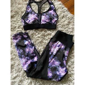 Infinitely strong set- matching bra/leggings